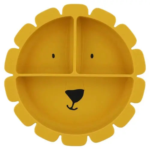 SILICONE DIVIDED SUCTION PLATE MR. LION Trixie