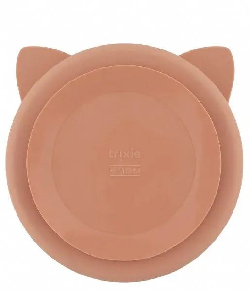 SILICONE DIVIDED SUCTION PLATE MRS. CAT Trixie