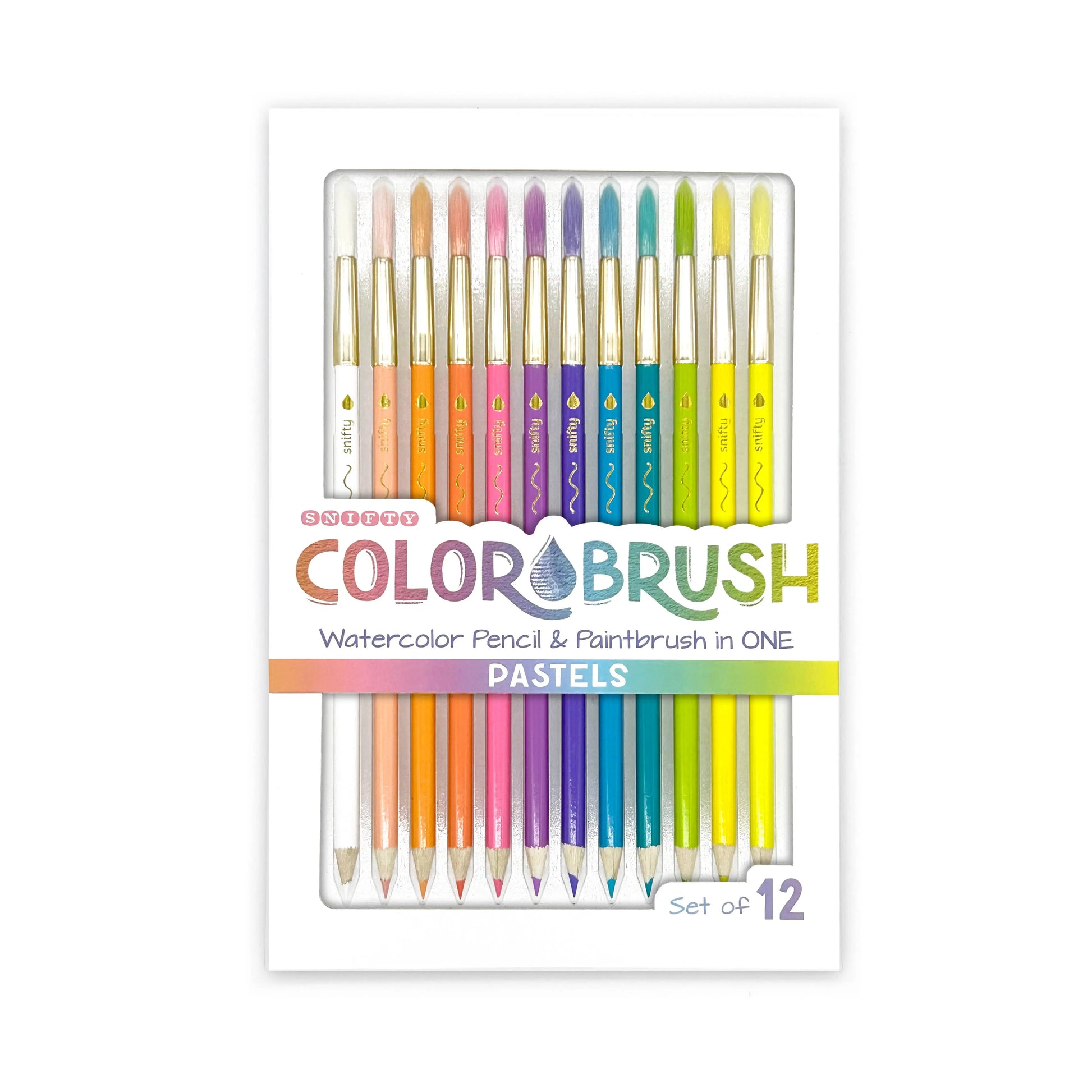 SNIFTY - PASTEL COLORBRUSH - watercolor 
pencil/paintbrush SNIFTY