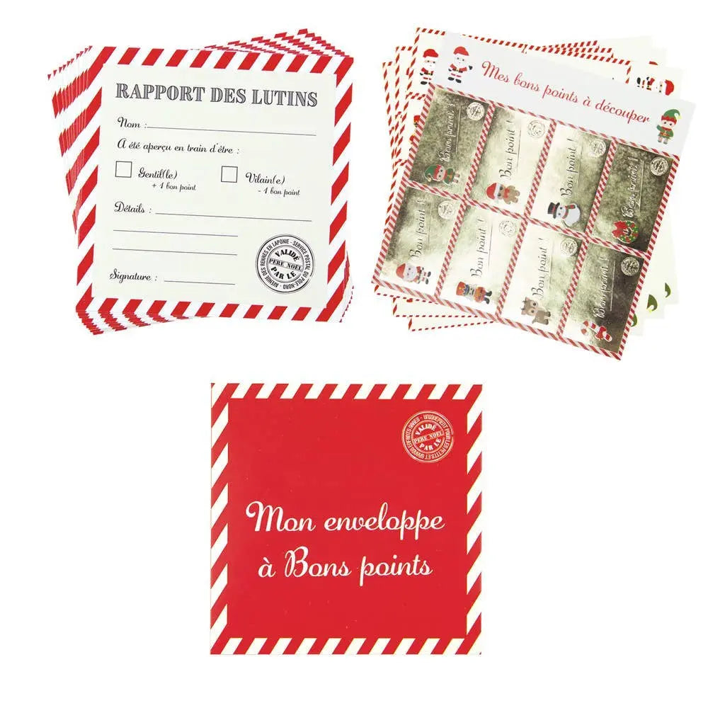 SWEETY XMAS ELF REPORTS KIT Tim&Puce Factory