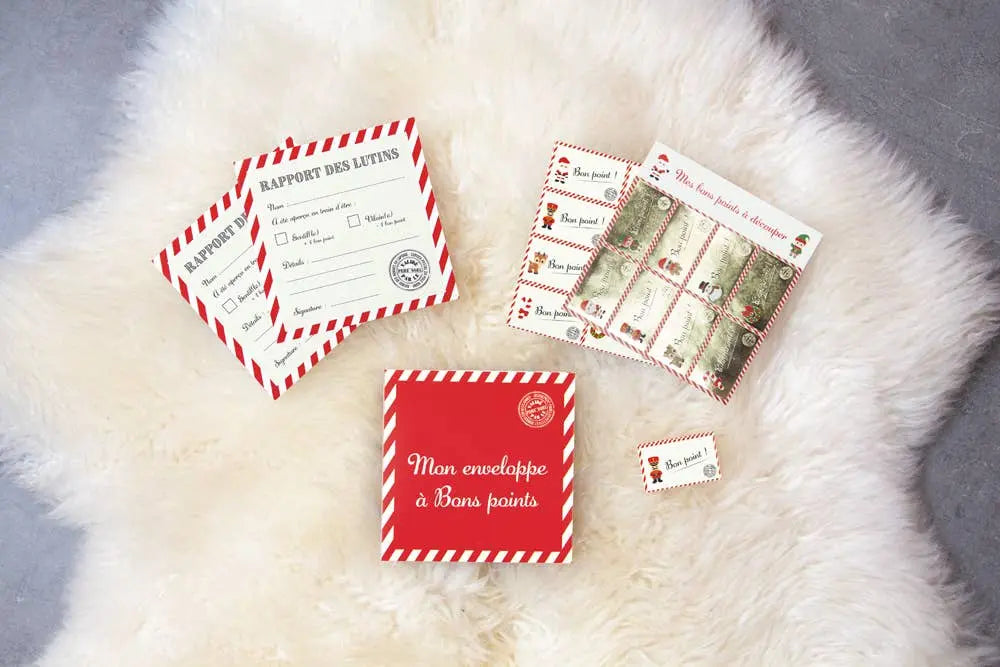 SWEETY XMAS ELF REPORTS KIT Tim&Puce Factory