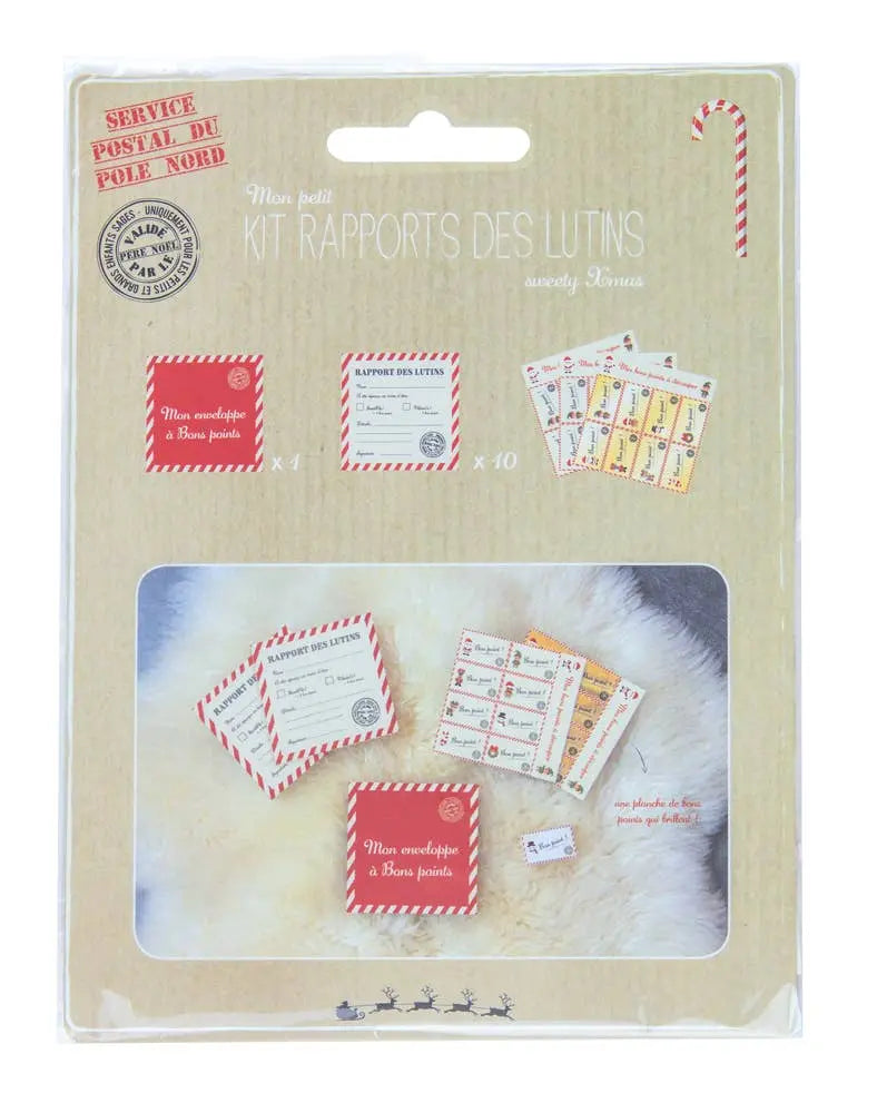 SWEETY XMAS ELF REPORTS KIT Tim&Puce Factory