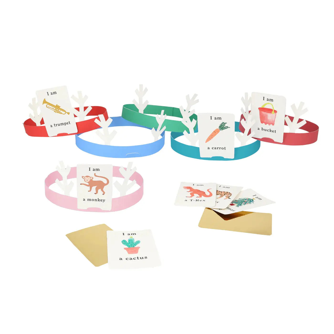 Santa, Reindeer & Tree No-Snap Crackers (x 6) Partydeco
