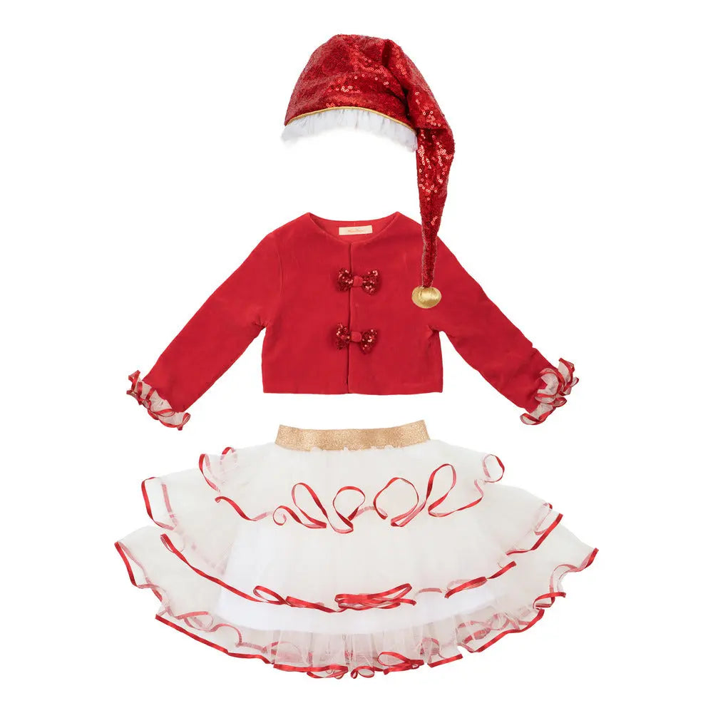 Santa’s little helper costume 3-4 Meri Meri