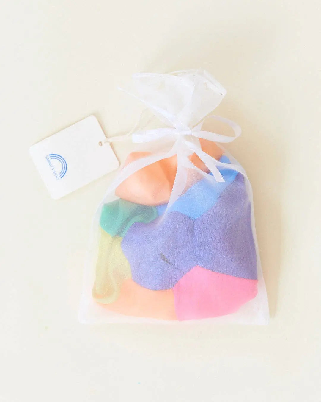 Sarah’s Silks - Rainbow Balloon Ball - 100% silk balloon cover Sarah’s Silks