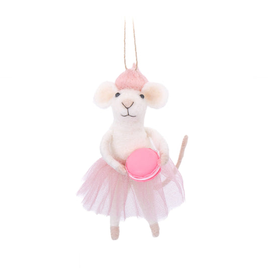 Sass & Belle Europe - French Mouse with Macaroon Felt Decoration Sass & Belle Europe
