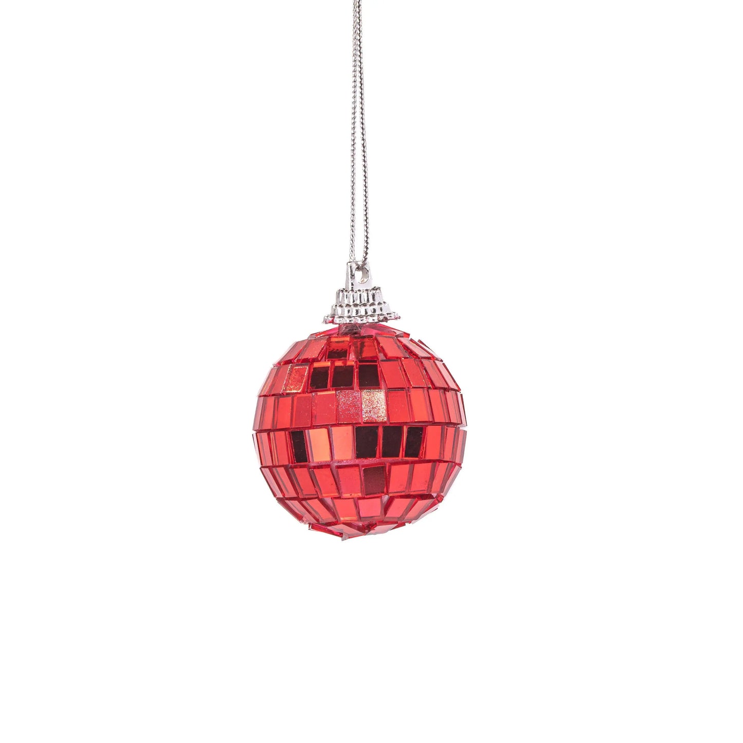 Sass & Belle Europe - Multicoloured Mirror Ball Bauble - Set of 6 Sass & Belle Europe