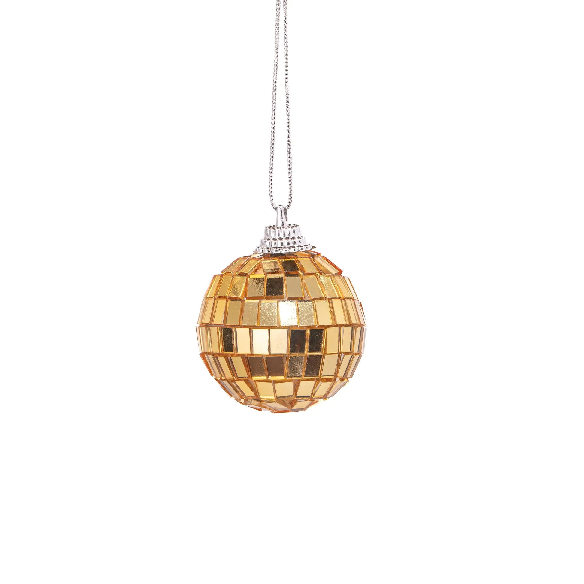 Sass & Belle Europe - Multicoloured Mirror Ball Bauble - Set of 6 Sass & Belle Europe