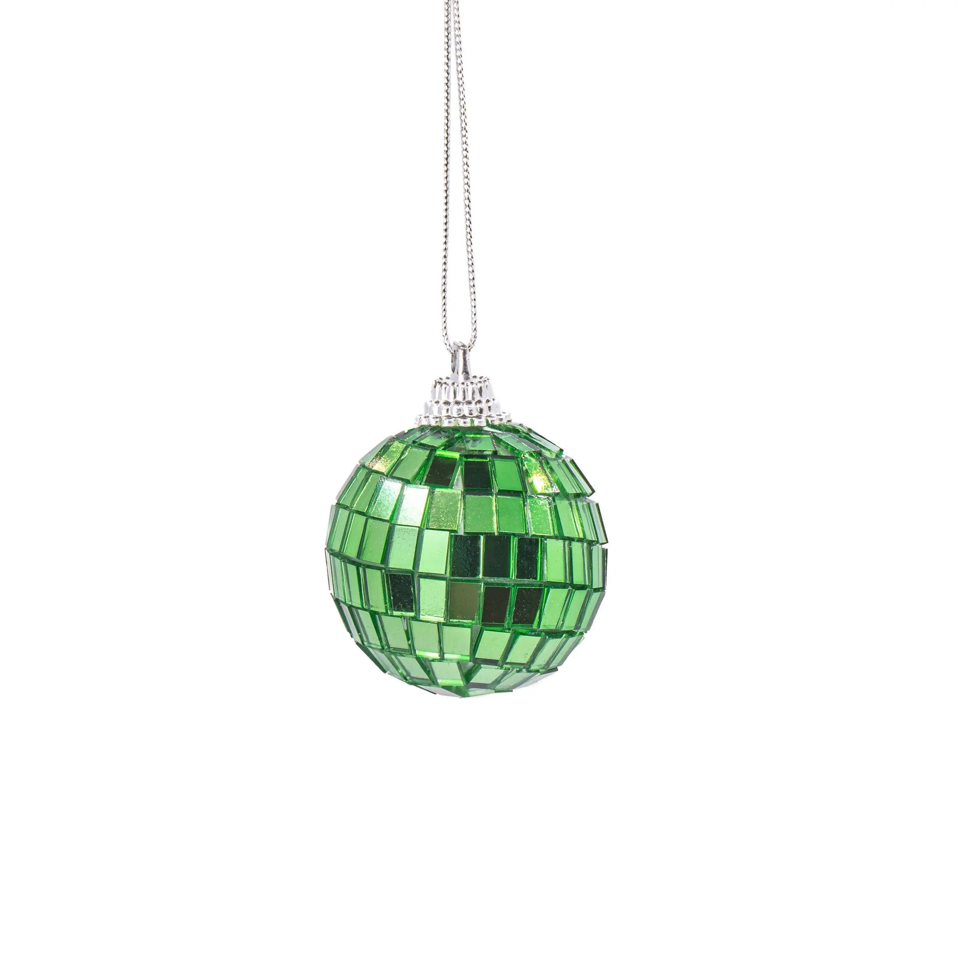 Sass & Belle Europe - Multicoloured Mirror Ball Bauble - Set of 6 Sass & Belle Europe