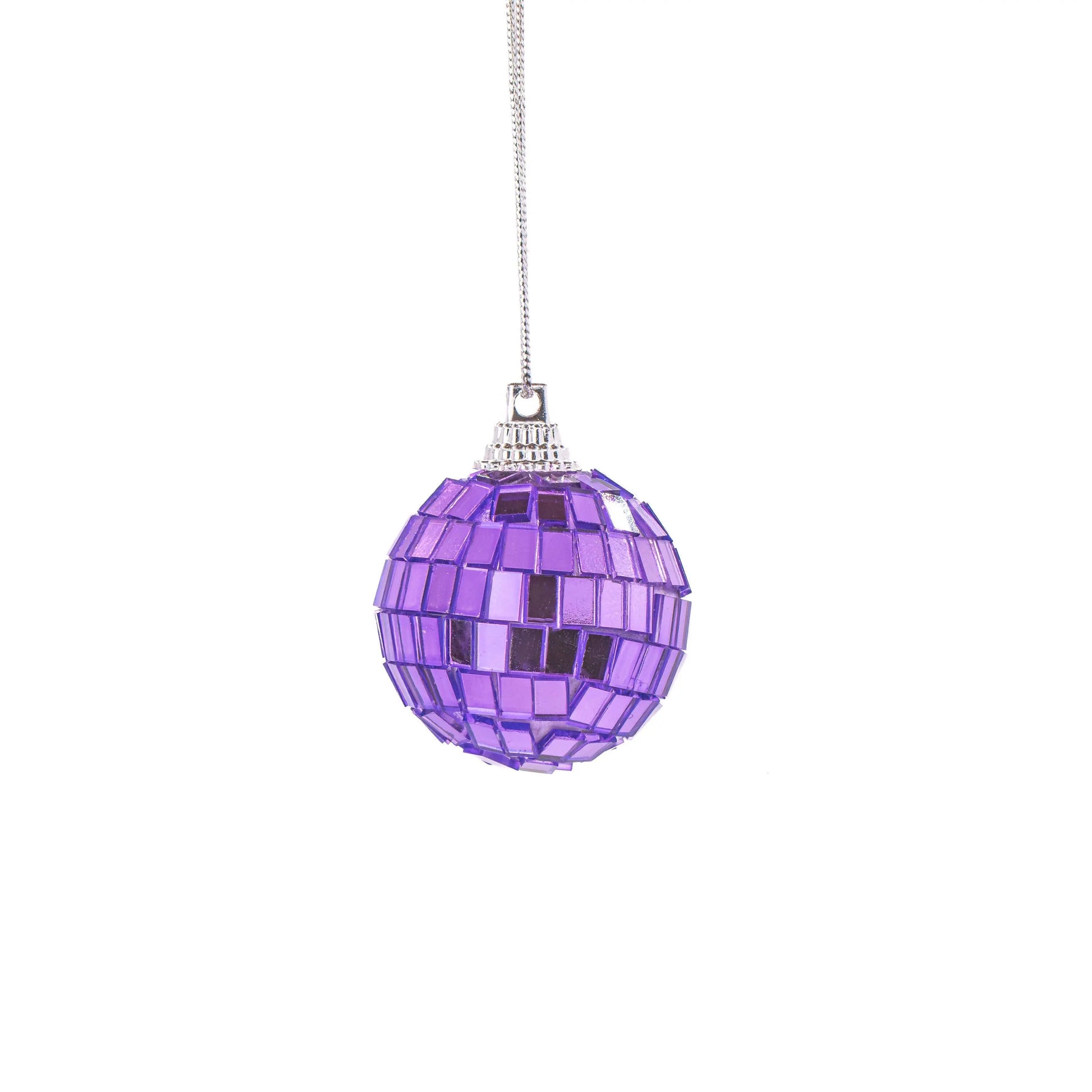 Sass & Belle Europe - Multicoloured Mirror Ball Bauble - Set of 6 Sass & Belle Europe