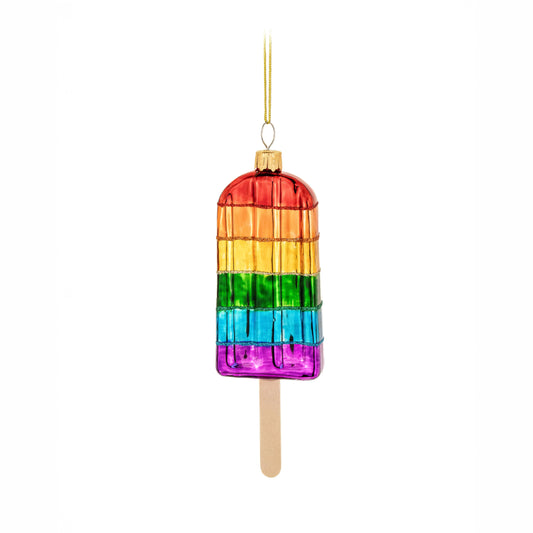 Sass & Belle Europe - Rainbow Ice Lolly Shaped Bauble Sass & Belle Europe
