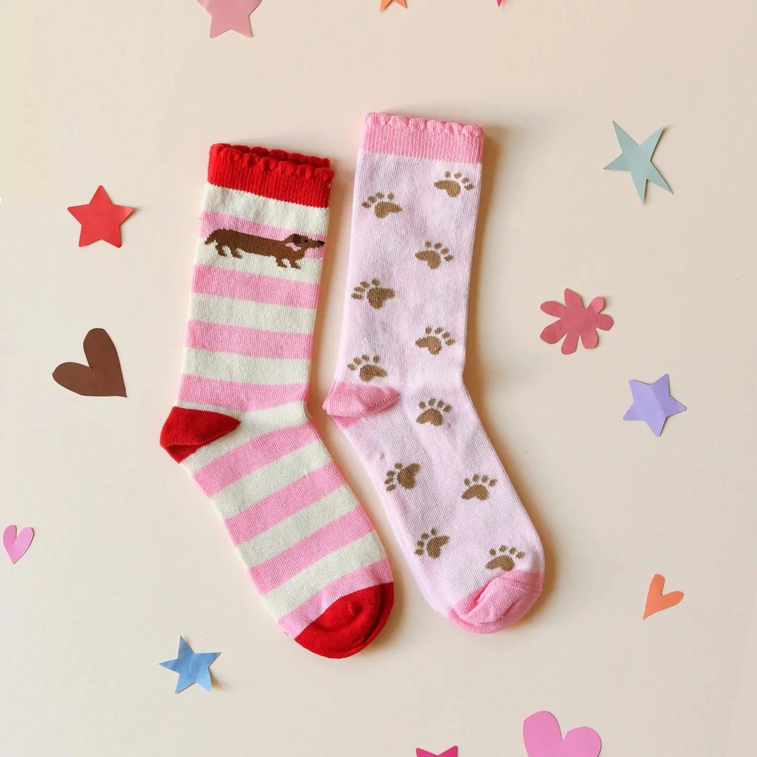 Sausage Dog 2 Pack Socks Rockahula