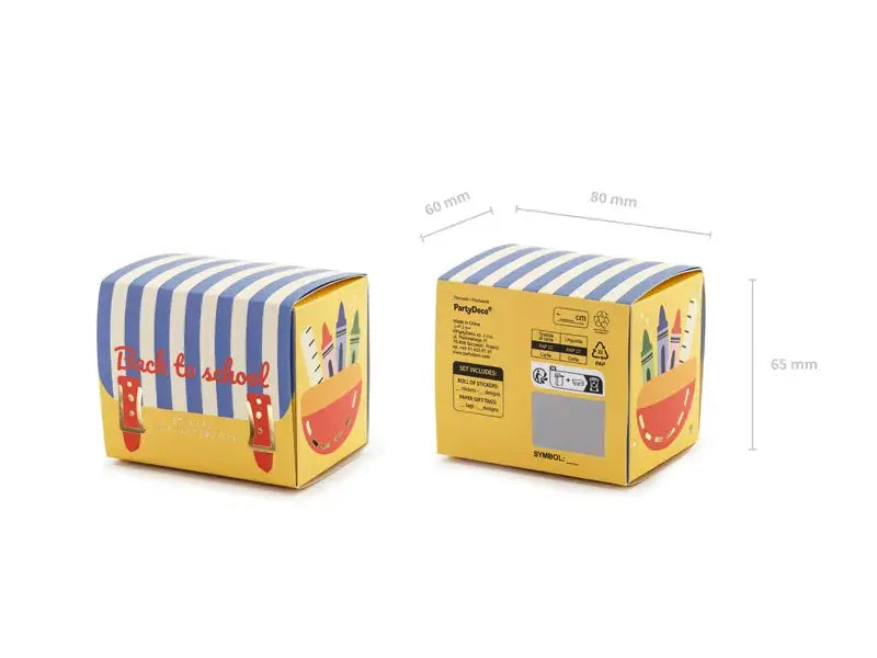 School Stickers, mix Partydeco