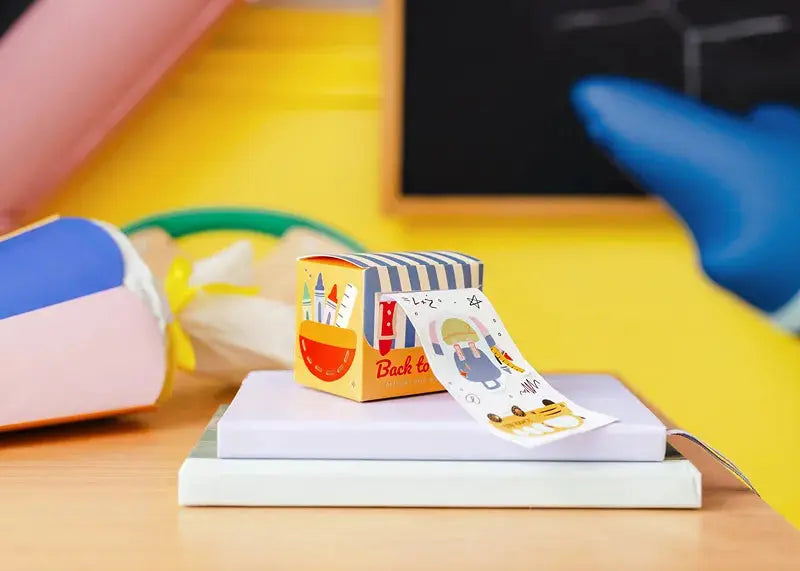 School Stickers, mix Partydeco