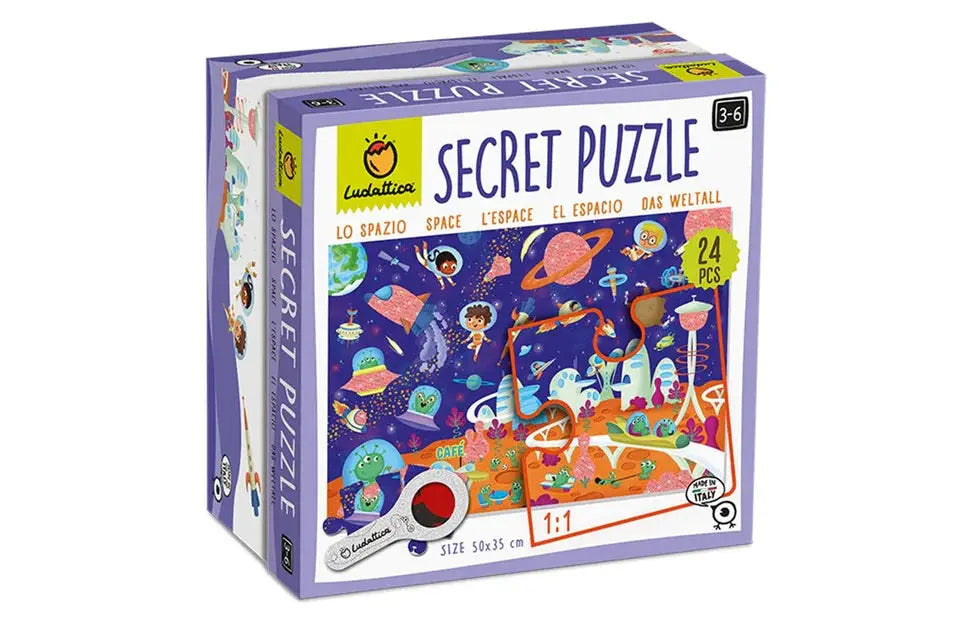 Secrets puzzle - space Ludattica