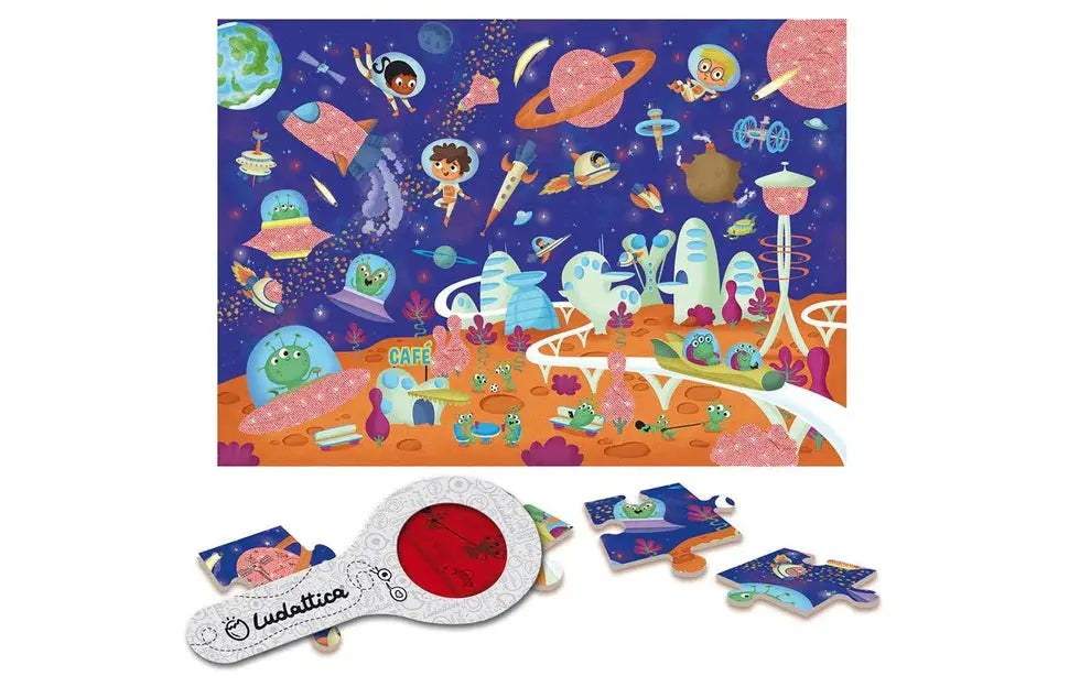 Secrets puzzle - space Ludattica