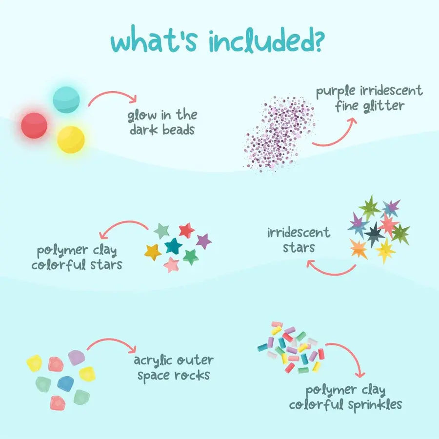 Sensory Playset Fun Fillers Outer Space Glo Pals