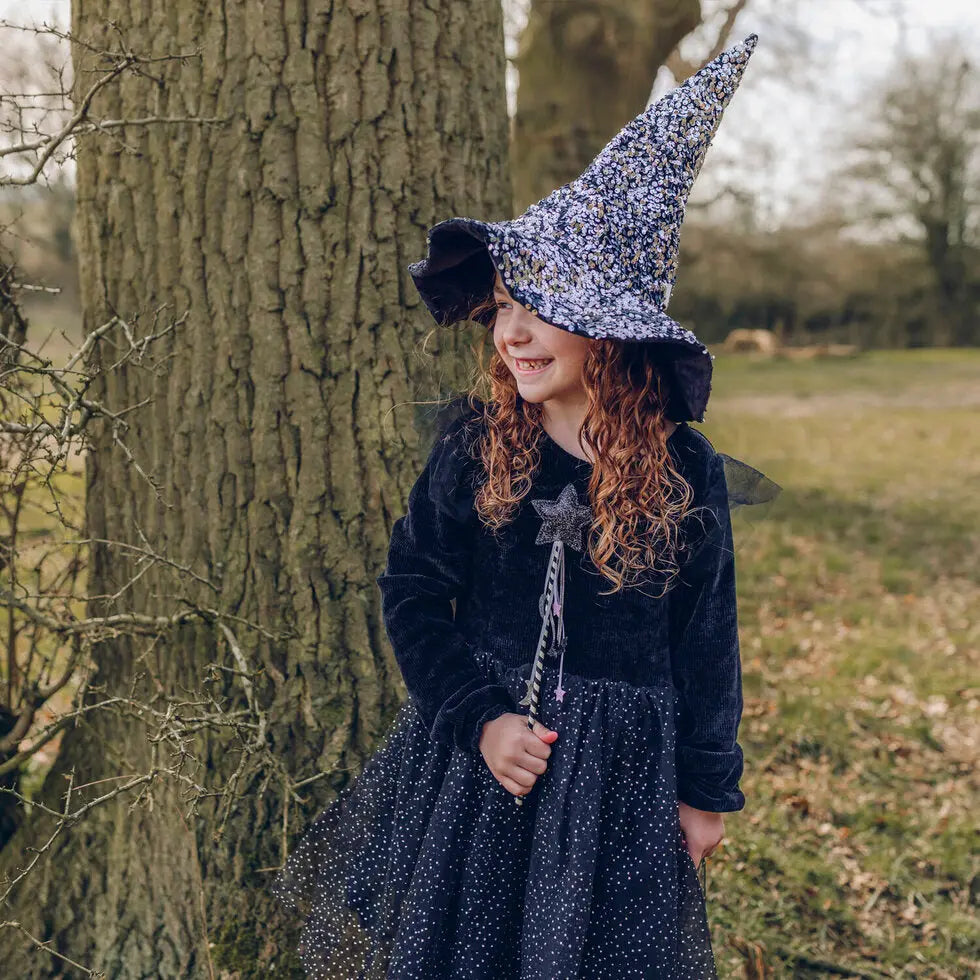Sequin Velvet Witches Hat Rockahula