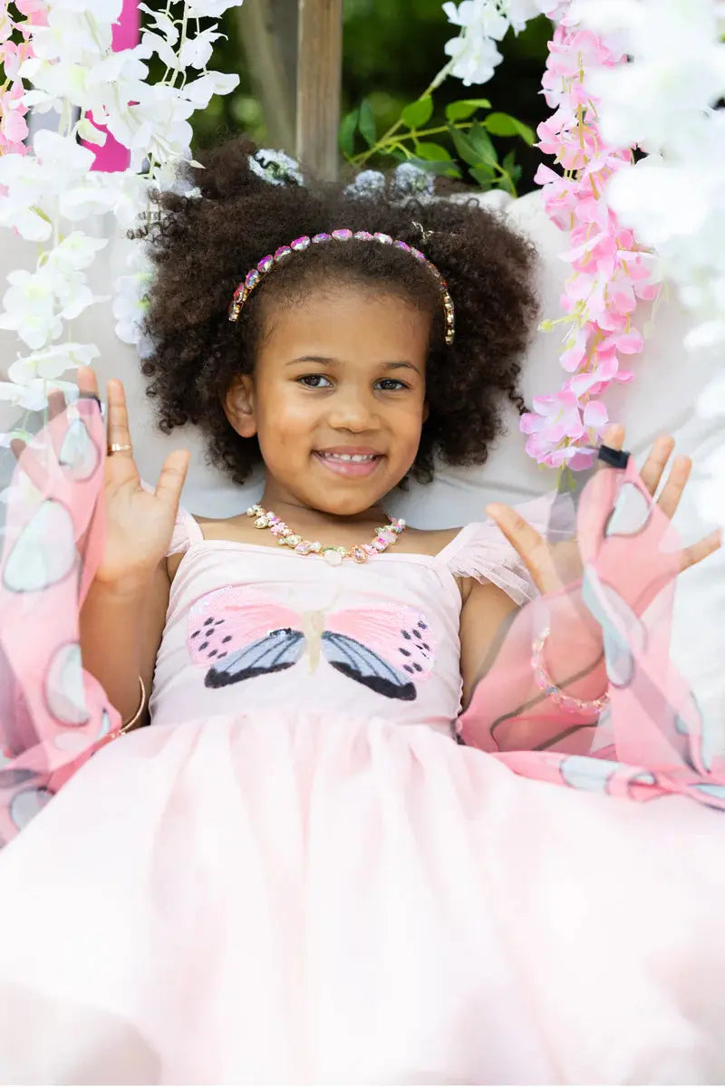 Sequins Secret Butterfly Twirl Dress with Wings Great Pretenders