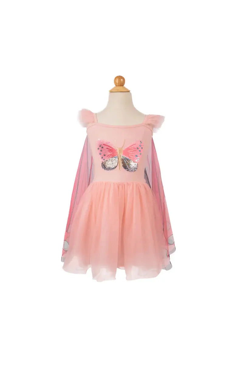 Sequins Secret Butterfly Twirl Dress with Wings Great Pretenders