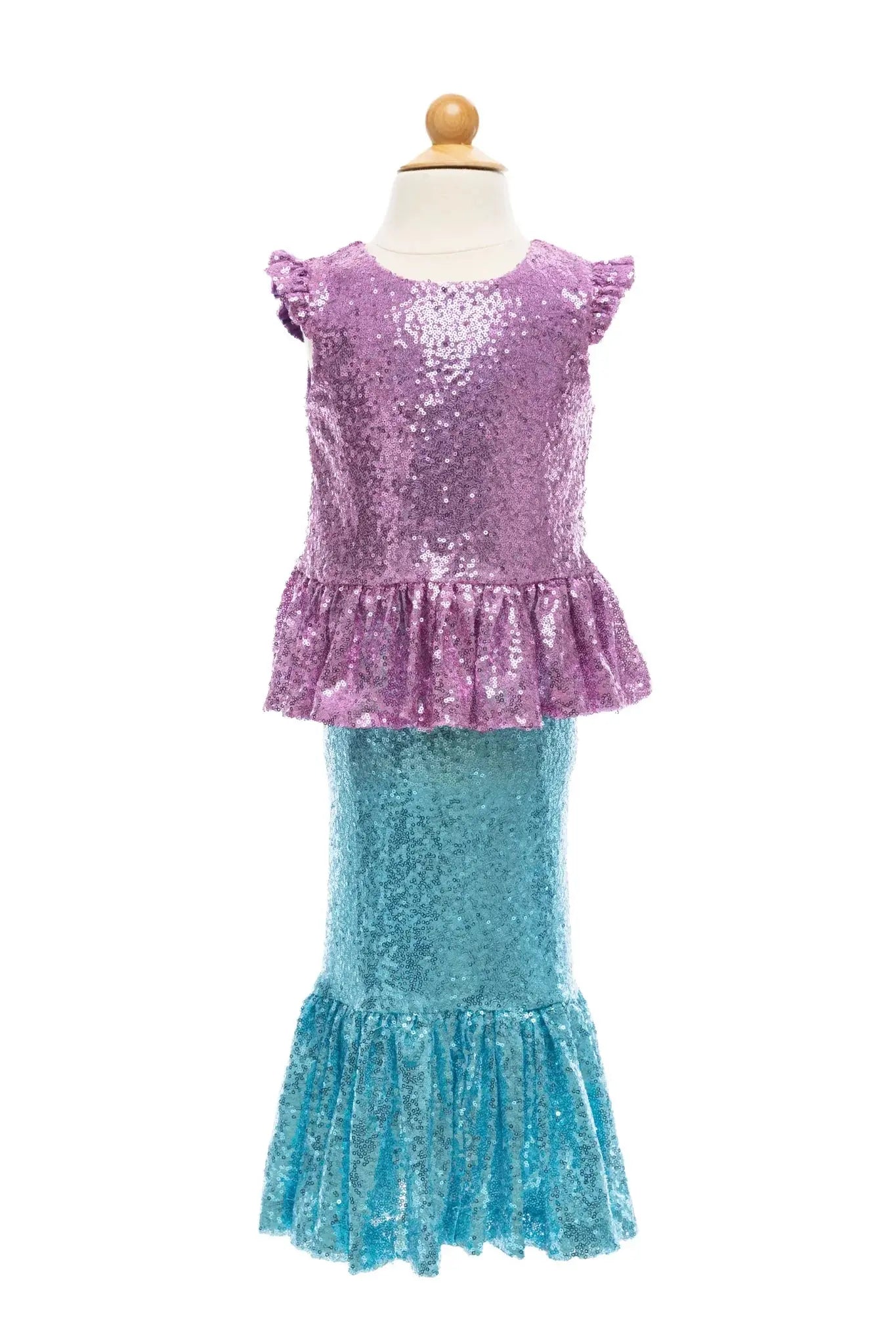 Sequins Sparkle Mermaid Top & Skirt Set * Great Pretenders