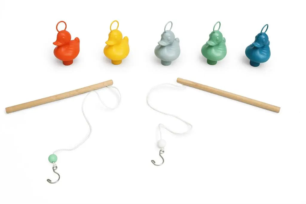 Set Of 5 Fishing Ducks - Rainbow ECO Dam