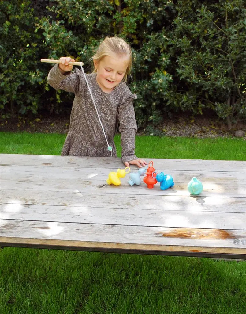 Set Of 5 Fishing Ducks - Rainbow ECO Dam