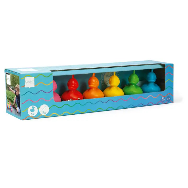 Set Of 6 Fishing Ducks - Rainbow Dam