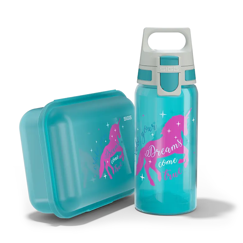 Set VIVA Kids Lunchbox Unicorn Sigg