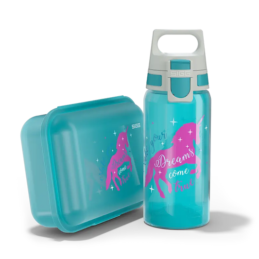 Set VIVA Kids Lunchbox Unicorn Sigg