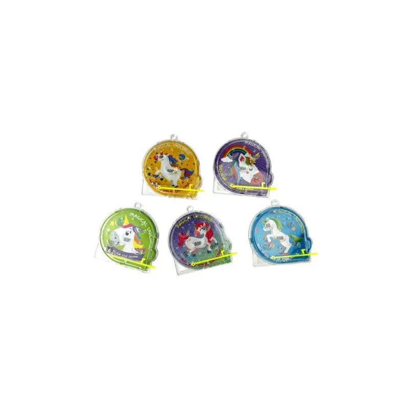 Set of 5 mini pinball Unicorn cotillons Alsace