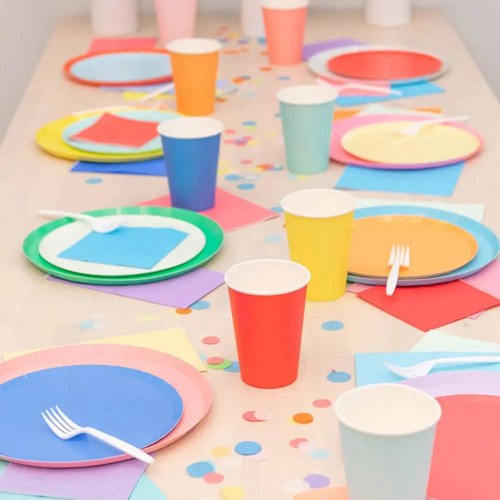 Shades Dinner Plates - 8 Pk. - Color: Pistachio Jollity & Co. + Daydream Society