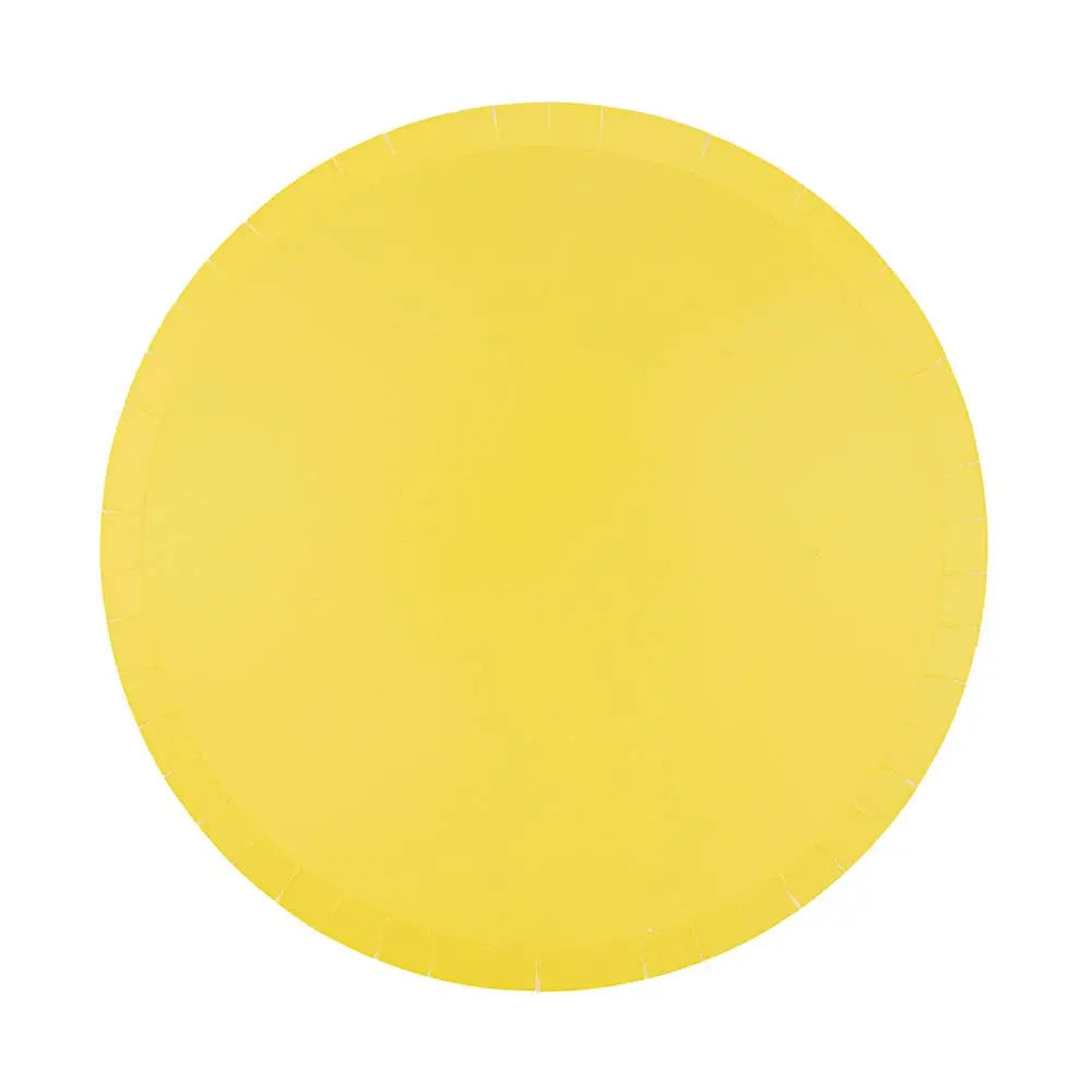 Shades Dinner Plates - 8 Pk. - Lemon Jollity & Co. + Daydream Society