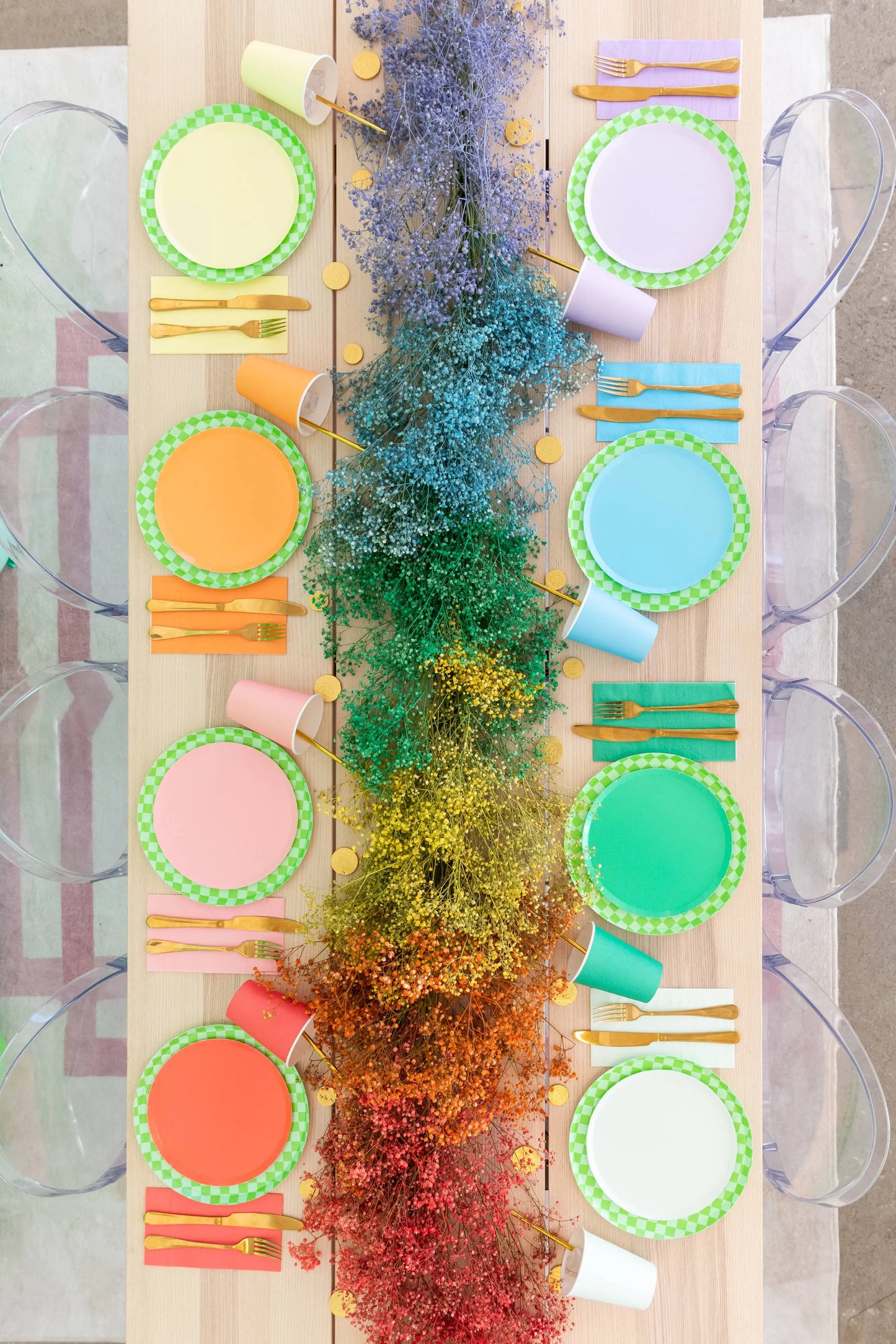 Shades Dinner Plates - 8 Pk. - : Cloud Jollity & Co. + Daydream Society