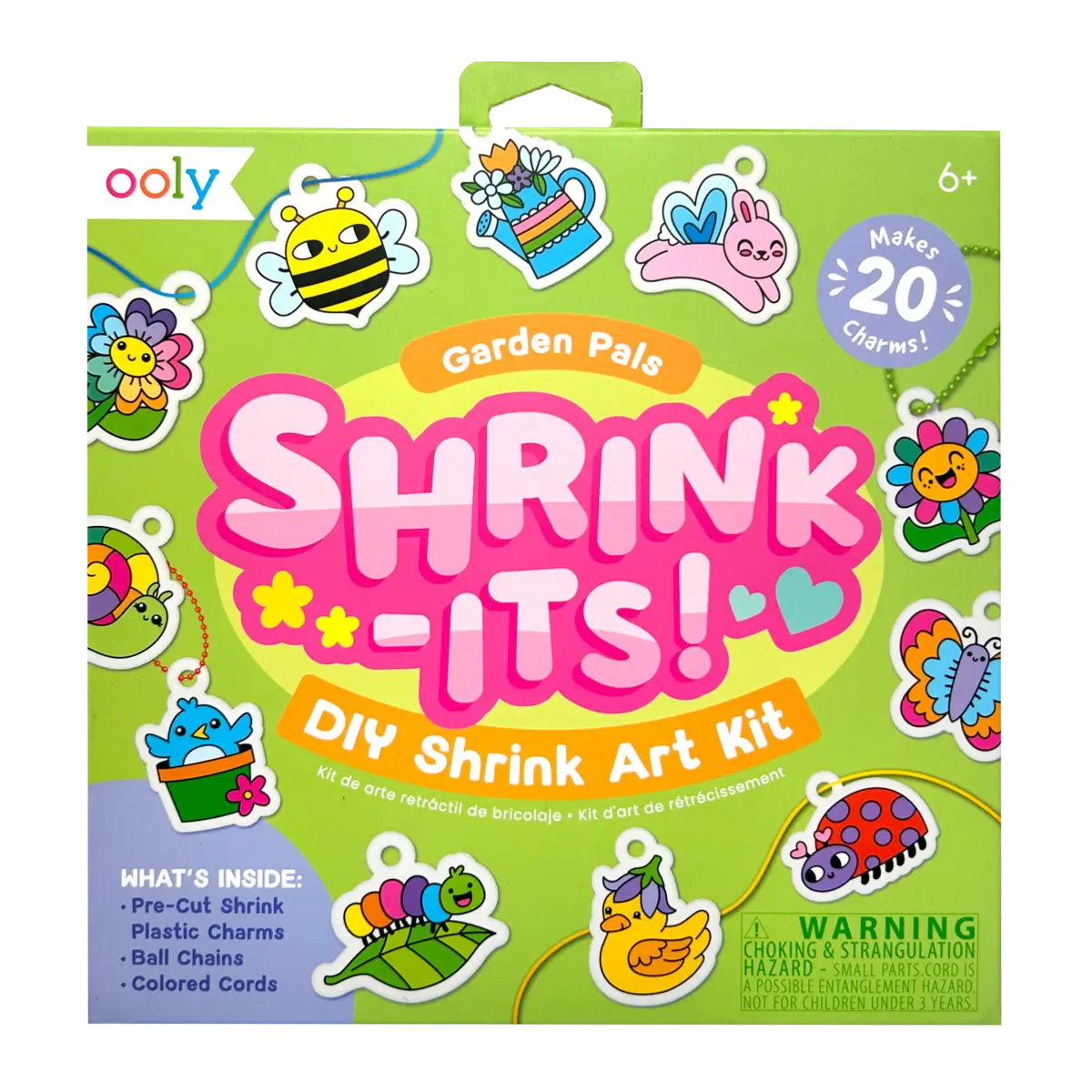 Shrink-Its! D.I.Y. Shrink Art Kit – Garden Pals OOLY