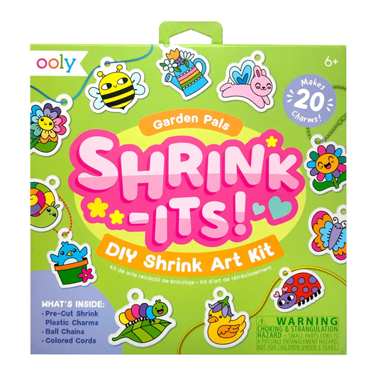 Shrink-Its! D.I.Y. Shrink Art Kit – Garden Pals OOLY