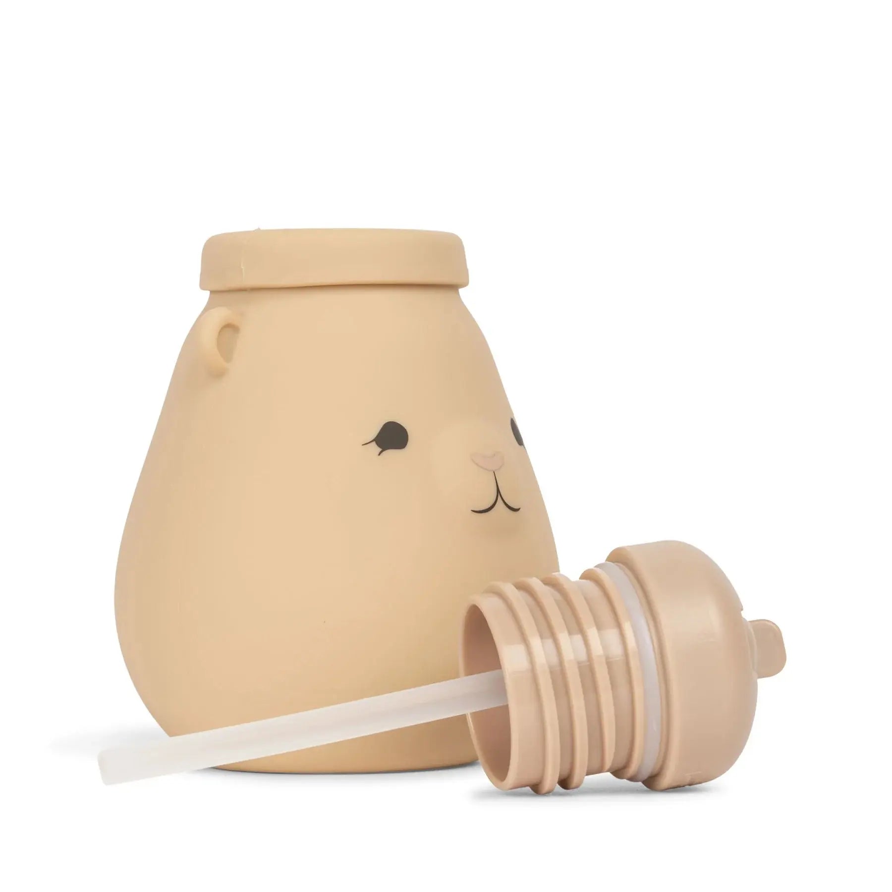 Silicone drinking bottle teddy - Shell Konges Slojd