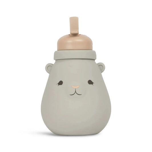Silicone drinking bottle teddy - Topanga Beach Konges Slojd