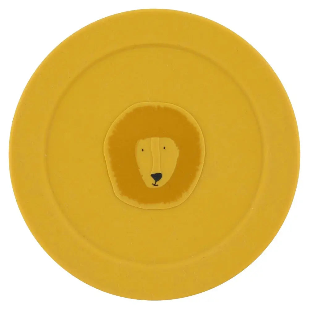 Silicone snack pot with lid - Mr. Lion Trixie