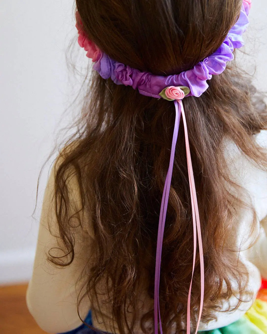 Silk Pink & Purple Headband Sarah’s Silks