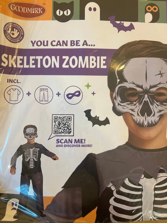 Skeleton Zombie Costume Cotillons D Alsace