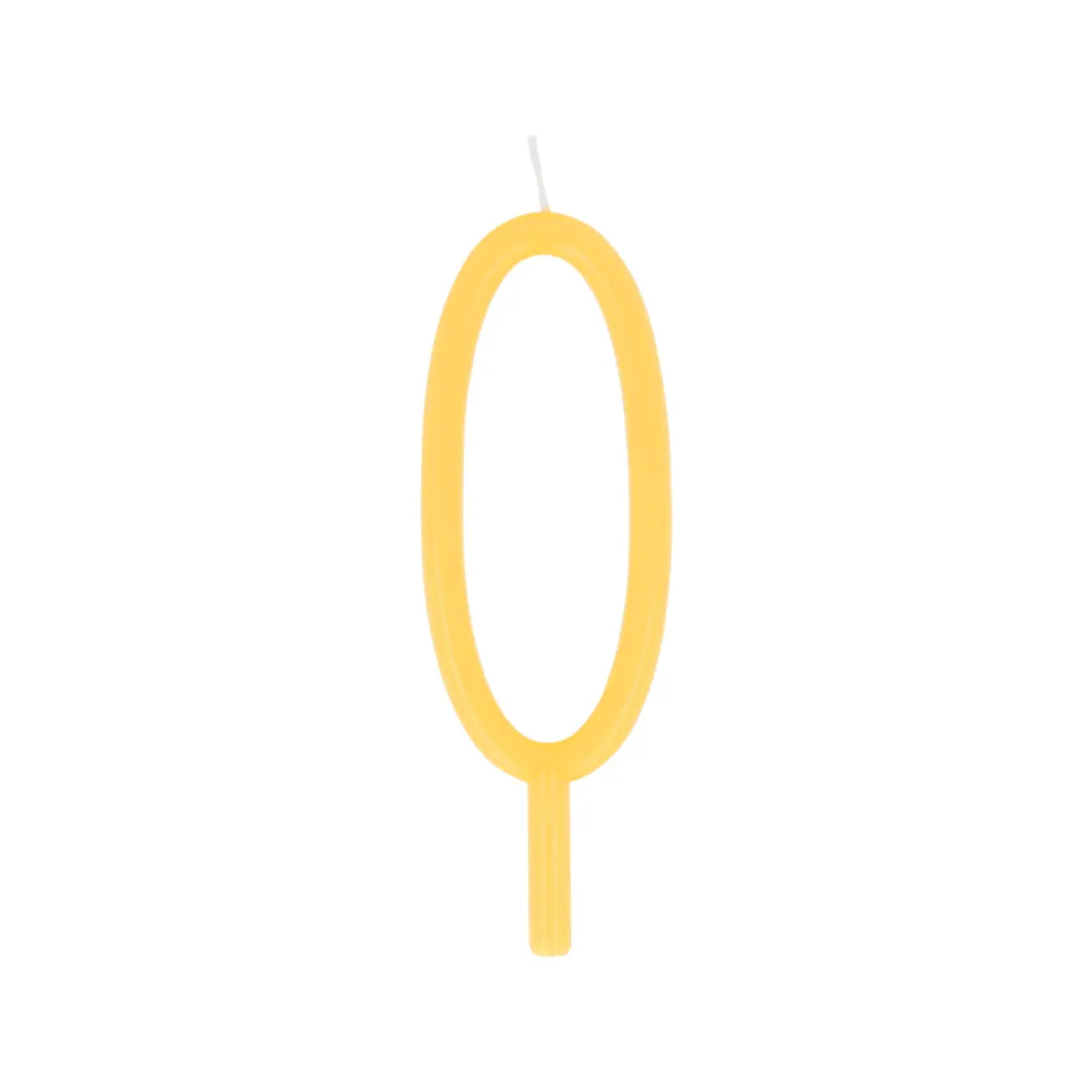 Slim number 0 candle Meri Meri