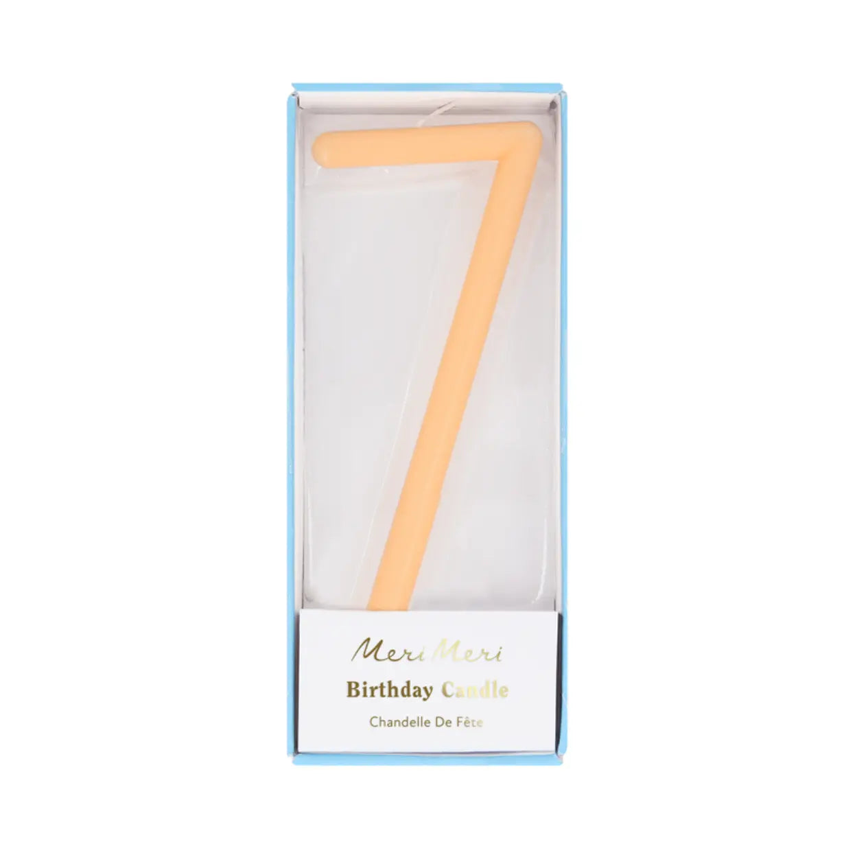 Slim number 7 candle Meri Meri