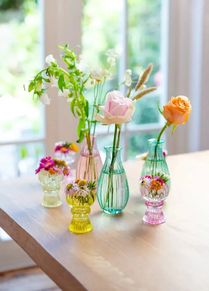 Small Glass Candle Holders - Summer Starter Talking Tables