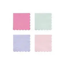 Small multicolor paper napkins thepartyville