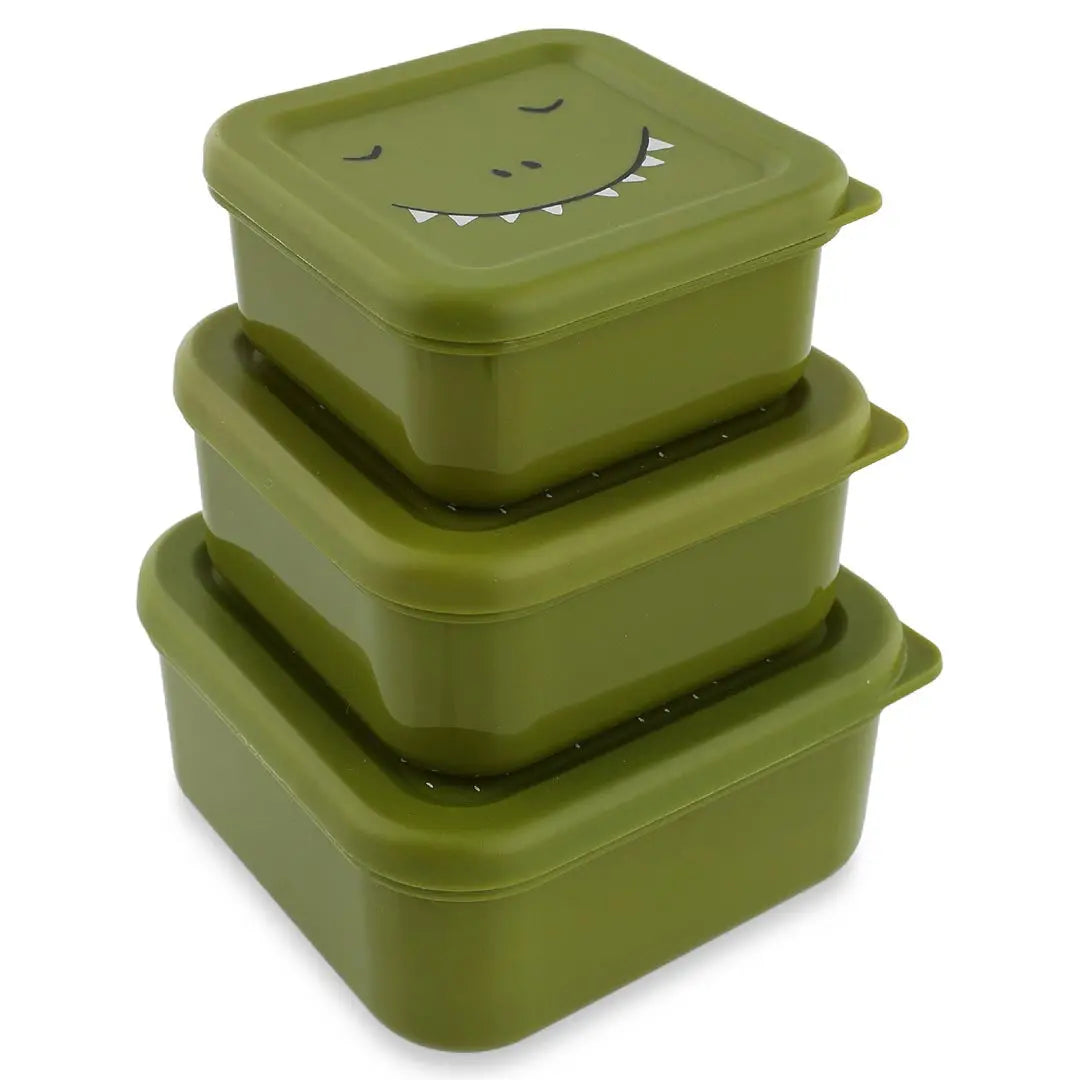 Snack box nesting - 3pcs - Mr. Dino Trixie