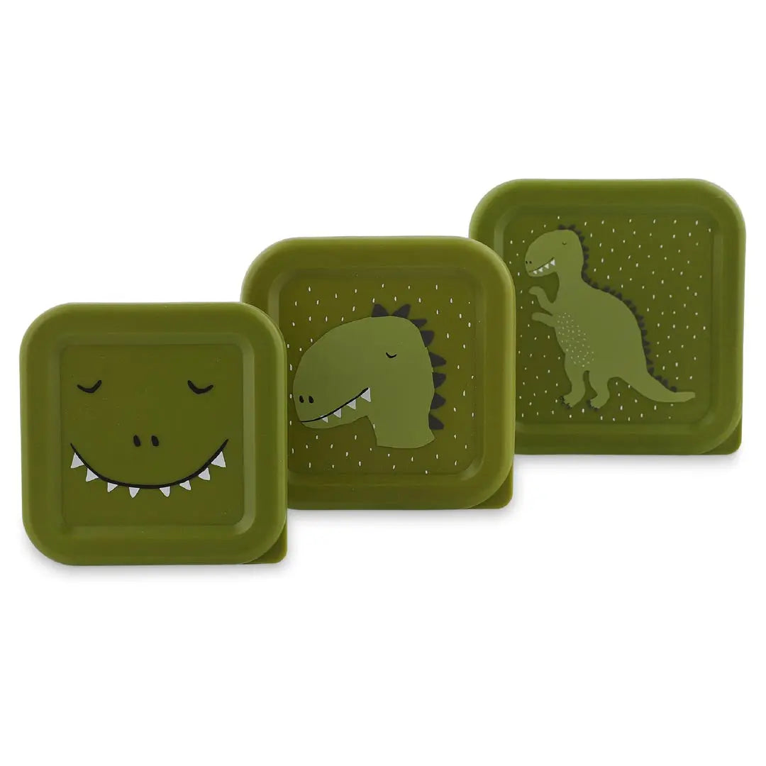 Snack box nesting - 3pcs - Mr. Dino Trixie