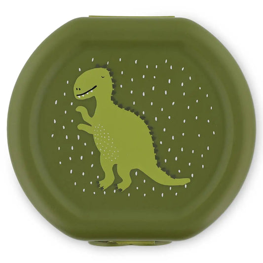 Snack box with clip - 2pcs - Mr. Dino Trixie