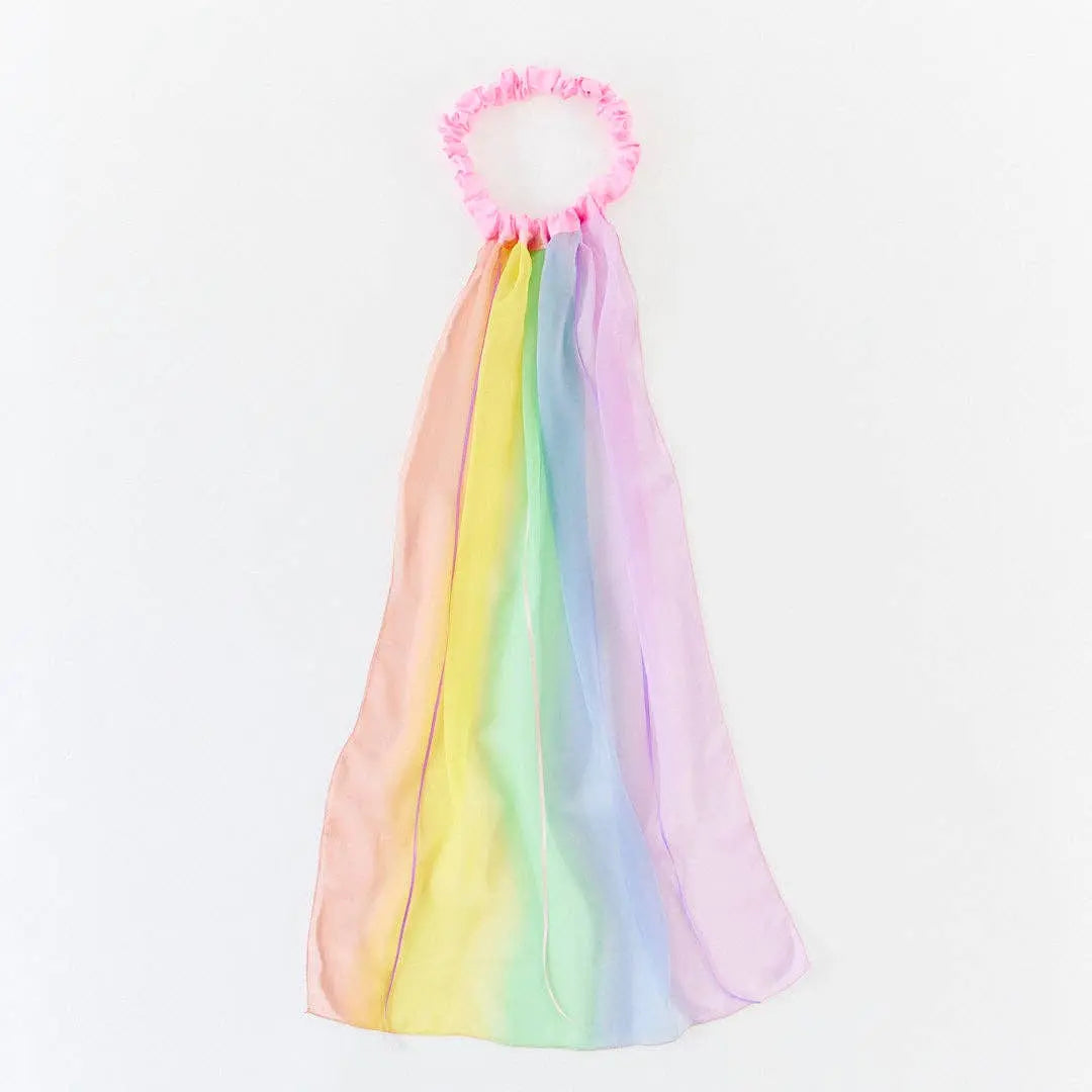 Soft Rainbow Veil Sarah’s Silks