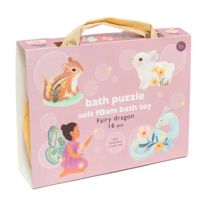 Soft foam bath puzzle Fairy Petit Monkey